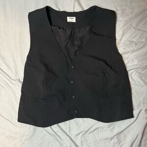 Black vest